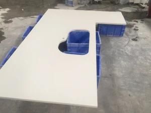 P008 Glacier White / High Quality Quartz Countertop
