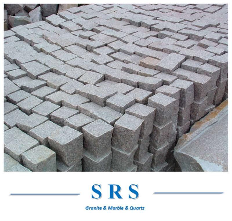 Natural Granite Cobblestone Paving Stone for Outdoor
