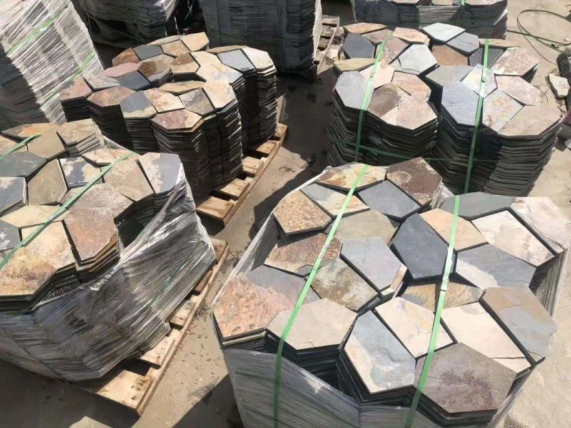 Exterior Outside Building Paving Slate Culture Stone Panel