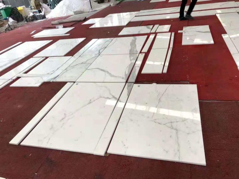 Italy Rome Travertine Beige Marble Tiles Wall with Stone