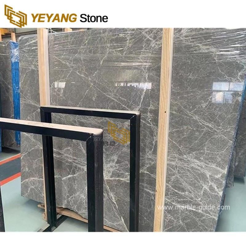 China Emperador Grey Marble Slabs in Stock for Countertop/Kitchen/Bathroom/Sale/Home/Residential Projects