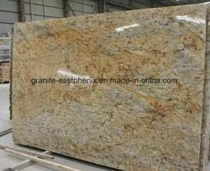 Top Quality Natural Golden Crystal Granite Slab for Countertop