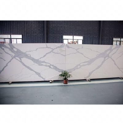 Bookmatched Calacatta Oro Vagli/Arabescata/ Quartz Slab