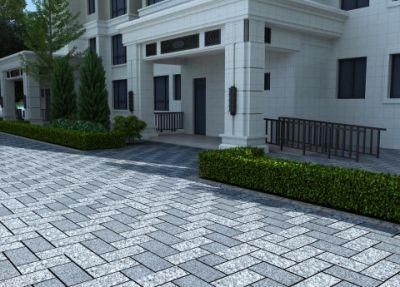 Flamed/Bush-Hammered/Sandblast/Honed/Grey/Beige/Black Natural Granite/Basalt Flooring Outdoor Kerbstone/Curbstone/Paving/Paver/Pavement Stone