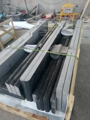 Poland Style Bdq G332 Granite Tombstone Flower Bed Monument