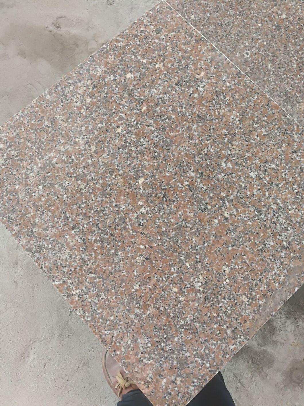 Red Lotus Granite Stone / White Dots / Floor Decoration/Wall Buiding Material