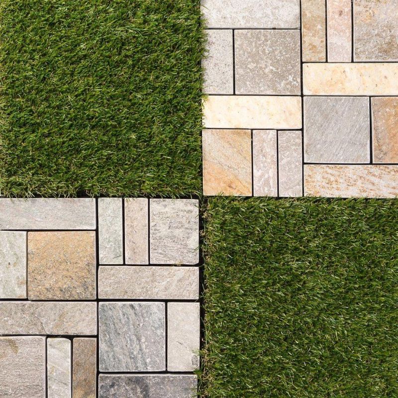Cultural Stone DIY Interlocking Tiles for Outdoor