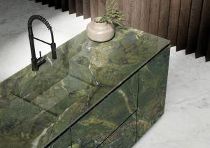 Sintered Stone for Bathroom Bathroom Floor Tile Decoration Background Countertop Bathroom Sink