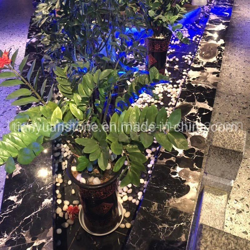 Polished River Black Pebbles for Landscaping