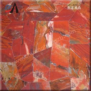 Red Jasper Semi Precious Stone Countertop