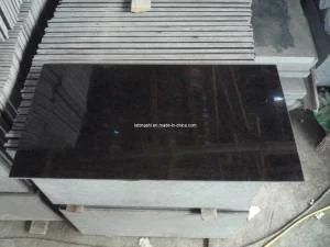 Polished G684 Black Diamond Granite for Floor