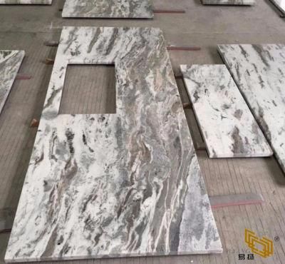 Brown Granite Stone Table Countertop for Kitchen Cabinets Bathroom Vanity