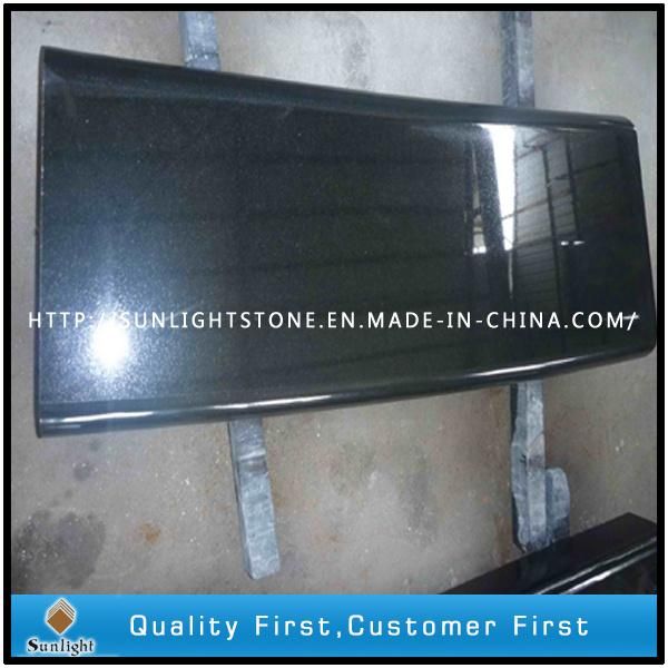 Absolute China Black Granite Tiles Flooring for Bathroom