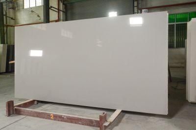 Pure Grey Fresh Series Artificial Engineered Quartz Stone Countertop/Vanity Top/Work Top Slab
