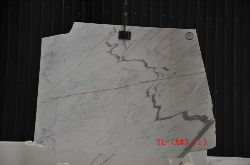 Hotsale Chinese Polished Engrave White Marble Slabs
