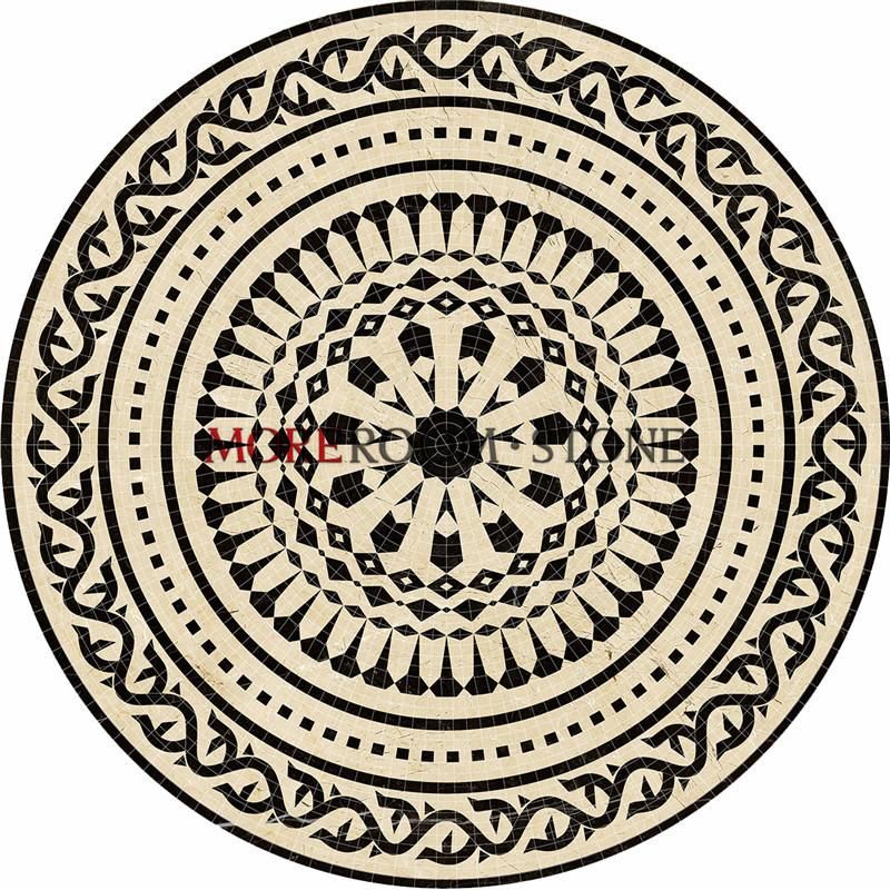 Fabulous Design Hotel Lobby San Marco Marble Mosaic Medallion