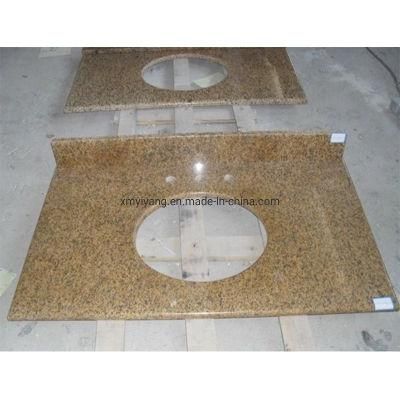 Natural Stone Big Slab Polished Gold Granite for Kitchen Countertop Bathroom Vanity Top