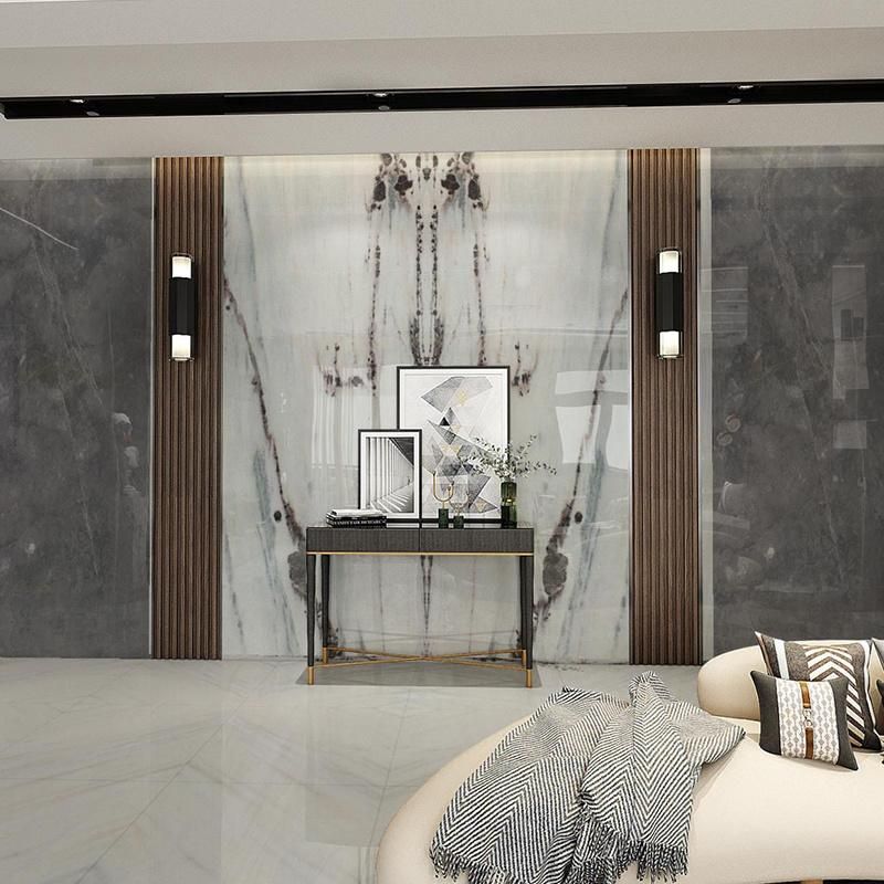 TV Wall Tiles Ceramic Marble TV Background Wall Slate Brick Ultra Thin Porcelain Tiles