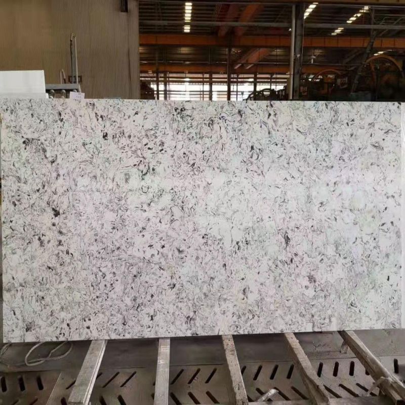 Wholesale China Factory Kitchen Bathroom Countertops Artificial Stone Slab Quartz
