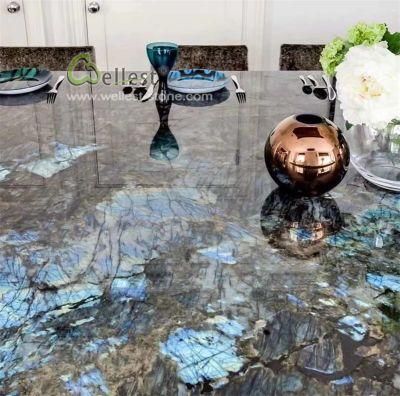 Natural Stone Galaxy Silver Pearl Countertop Kitchen for Home