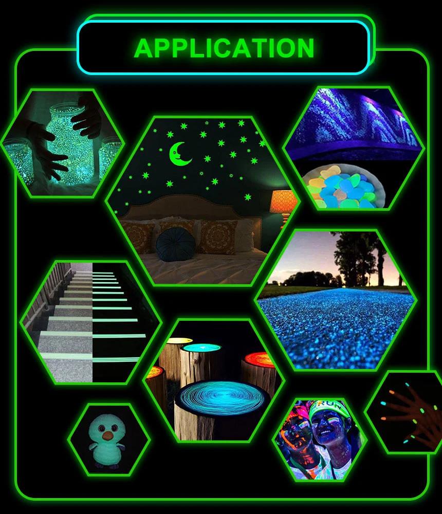 Luminous Glowing Stones Luminescent Pebbles for Aquarium / Fish Tank