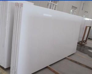 Pure White Quartz Slab for Kitchen Top/Bathroom Top/Vanity Top