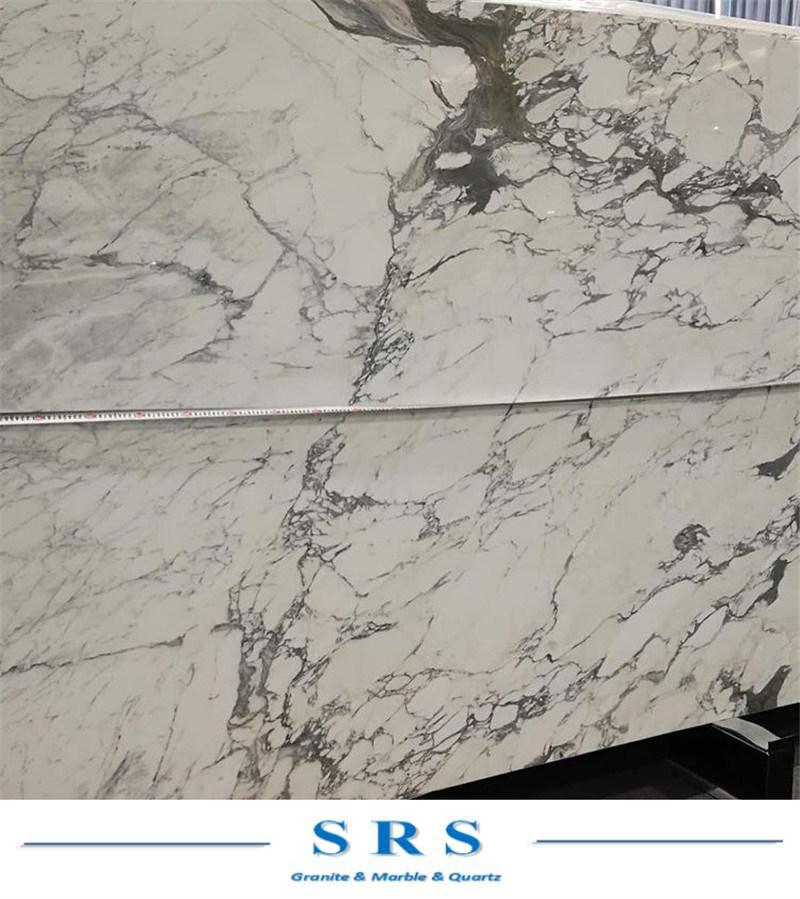 Arabescato White Marble with Black Veins for Flooring Tiles/Big Slabs/Bathroom