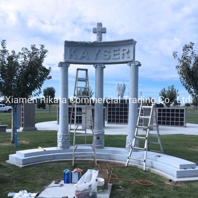 Altar with Granite Monuments and Granite Statue for Tombstone/Gravestone/Memorial Projectproject