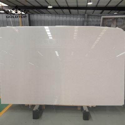 Competitive Price Vietnam Wall Stone Panel Polished White Marble Floor Tiles Crystal Pure White Marble Vanity Tops for Home/Hotel Decoration