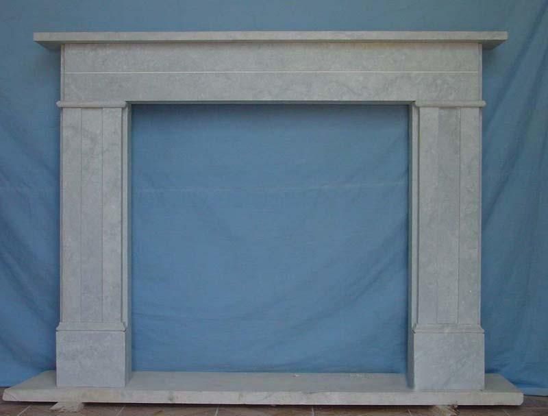 Modern Simple Design Marble Firplace for Indoor Decoration