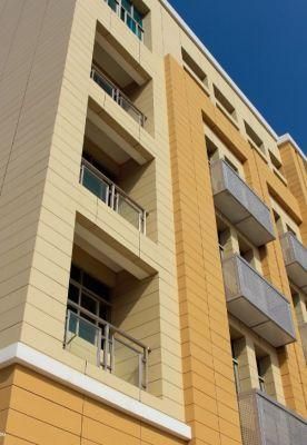 Decorative Sand Surface Mezzanine Tile Exterior Wall Colorful Weapon Panel Building Exterior Wall