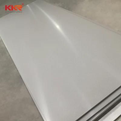 Artificial Stone Slab Corian Gray Solid Surface