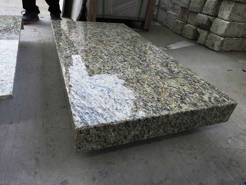 32" Sink Prefab Granite Island Countertops for Kitchen Design