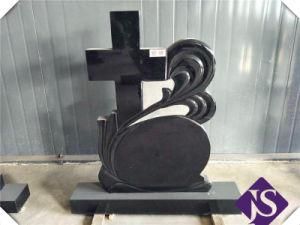 High Quality Black Granite Headstones Tombstone Monuments