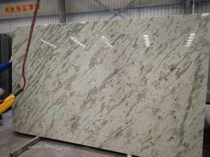 Natural Stone Andromeda White Granite Big Slab for Kitchen Countertop