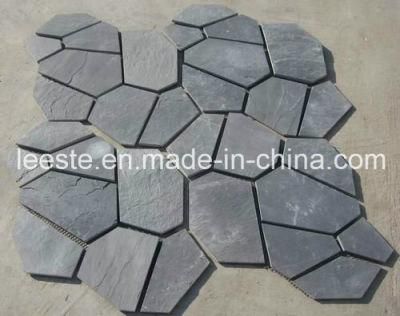 Hot Sell Black Slate Flagstone for Paving