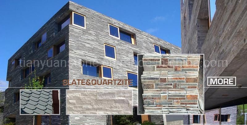 Beige Slate Culture Stone Wall Cladding