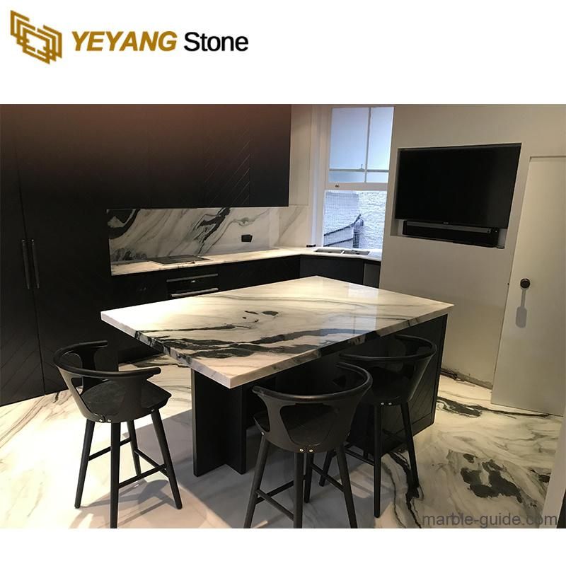White Marble Tile/Slab for Wall/Floor Background Kitchen Countertop Materials