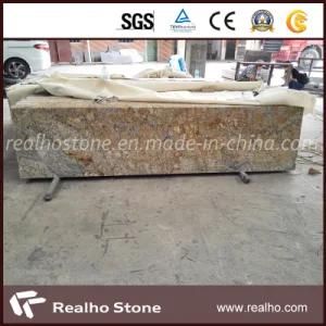 African Bordeaux Exotic Granite Prefab and Countertops for Kitchen