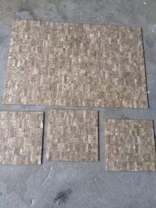 China Emperador Light / Marble Linear Strips Mosaic Tiles