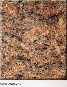 Giallo Veneziano Color Polished Granite for Slab/Tile/Stairs/Sinks