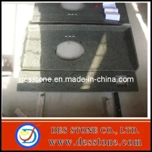 Granite Green with Front Skirt Vanity Top (DES-C023)