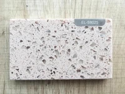 Prefab Quartz Stone Vanity Top Double Sink