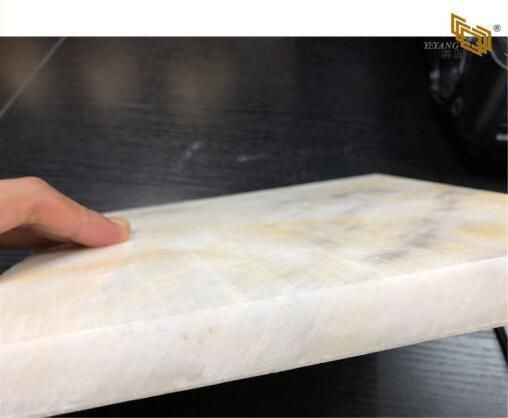 Natural Translucent Golden Onyx for Bathroom/Background/Floor/Wall/Hotel/Kitchen/Indoor/Desk