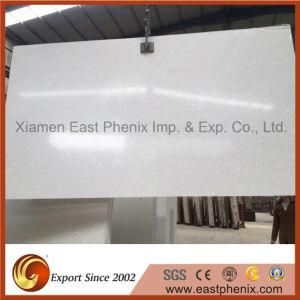 Sparkling White Quartz Stone for Countertop Vanity Top
