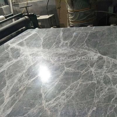 Popular Grey Marble Slab for Cut to Size Tile