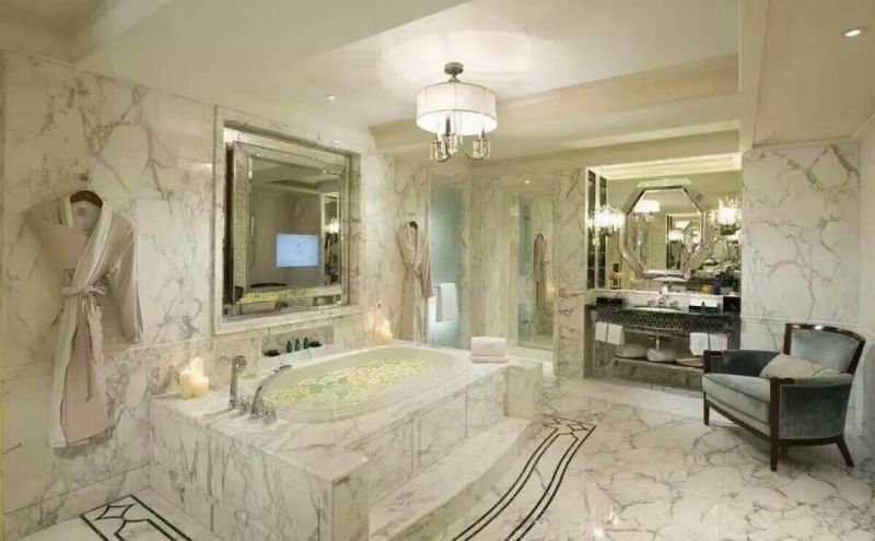 Artificial Stone Engineered Stone with Marble Looking for Countertop and Background