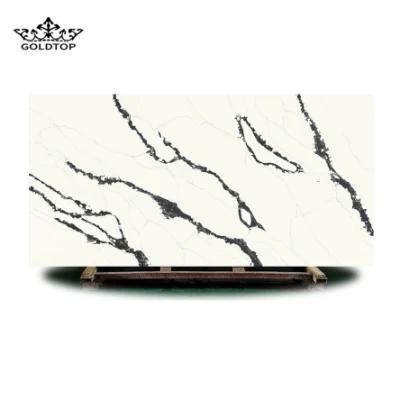 Calacatta Prada Kitchen Countertops Island Worktop Table Tops Bathroom Vanity Wall Panels Artificial Stone Tiles Quartz Slabs