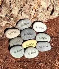 Mixed Color Engraved Stone for Garden Landscaping