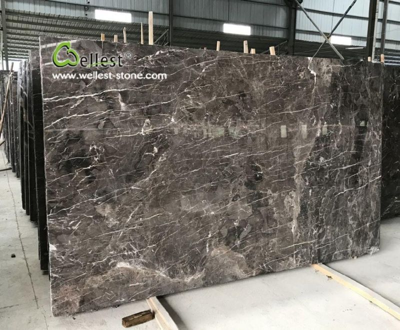 M700 Chinese Dark Light Emparador Marble Slab for Countertop Table Top